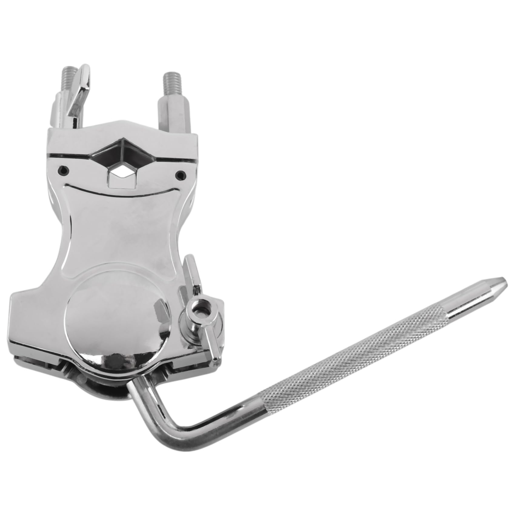 Bloepum 2X Single Drum Clip Holder Drum Arm Mount Stand Support Mount Stand Bass Drum Parts Clip