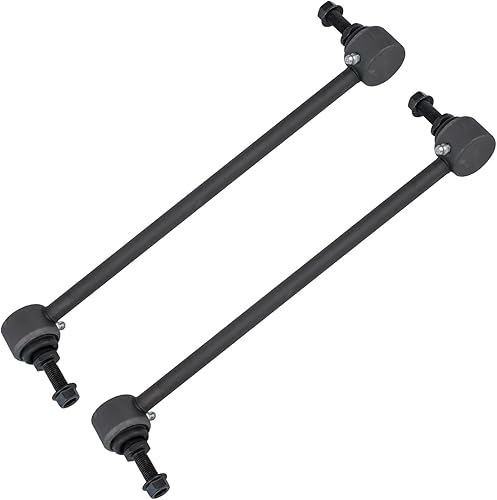 Miniatura 750 de Detroit Axle - Brazos de control delanteros inferiores con rótula + barras estabilizadoras de repuesto para Chrysler Dodge Intrepid 300M Concorde