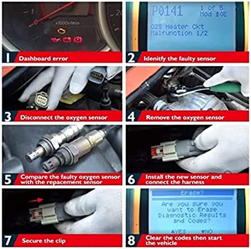 Sonde Lambda aval 226A0-3TS0B capteur de diagnostic après catalyseur Nissan - 5