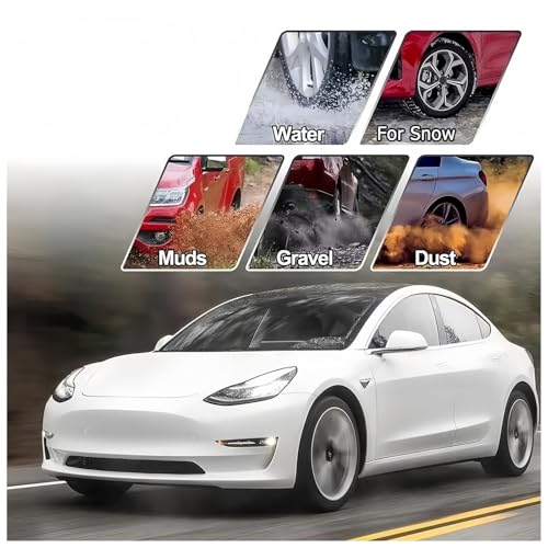 Guardabarros de coche para mantener limpio tu Tesla Model 3 Highland en tus viajes 3