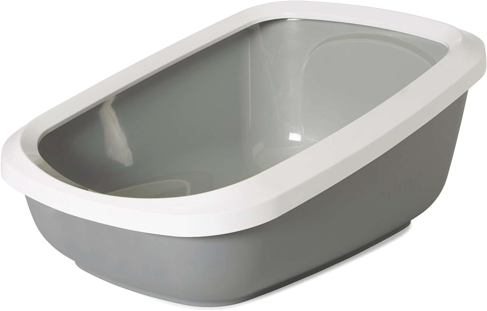 Savic ASEO Jumbo Cat Litter Tray with Rim - 67.5 x 48.5 x 28 cm