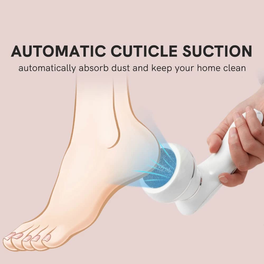 Lima for piedi elettrica for levigatura dei talloni Carica for pedicure professionale Strumenti for la cura Rimozione del callo della pelle dura e secca