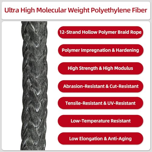 ZODIRISE Ultra-Strong Climbing Stick Aider for Hunting, 4000 lbs Capacity, UHMWPE Fiber (12-Strand Braid), Non-Slip Rubber Tread, 1.69oz Lightweight Rope Ladder Tree Stand Step