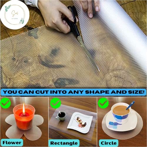 image for Generic SAL Store - 18x197in Shelf Liner Cabinet Liner Washable & Non 