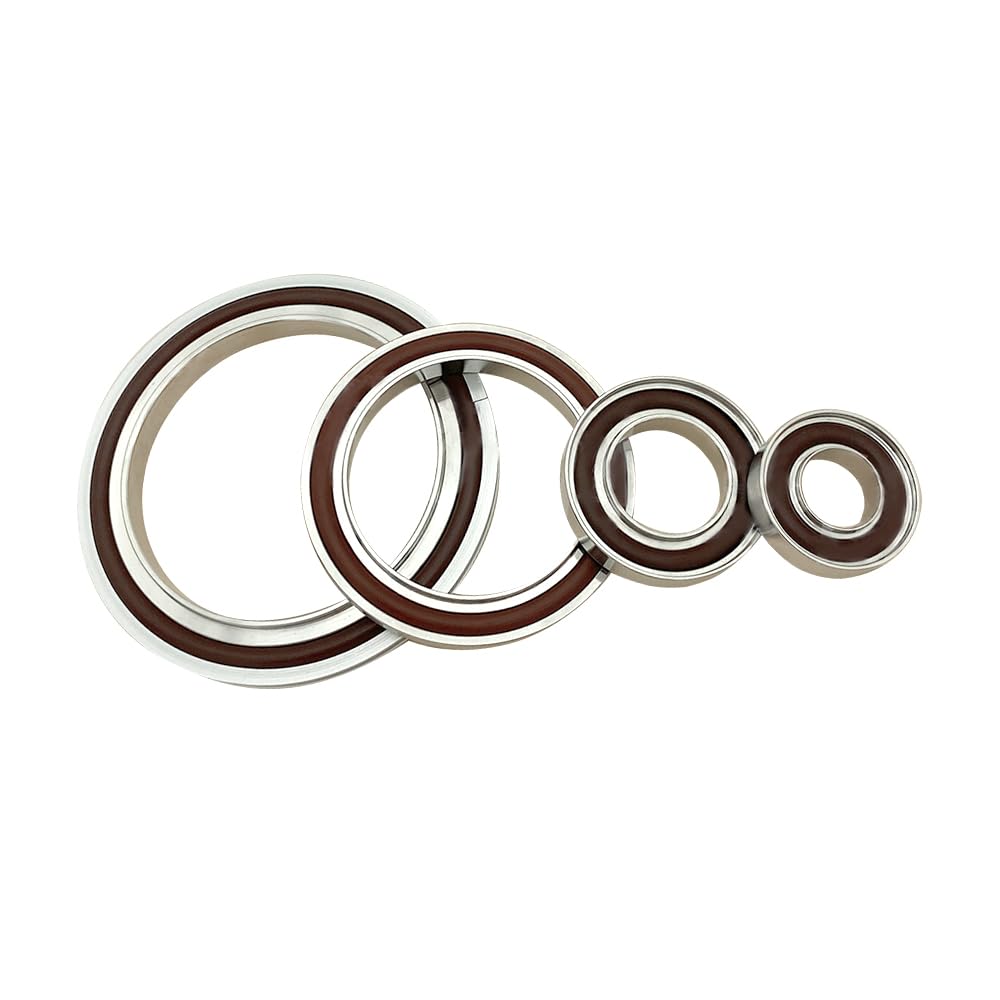 2 piezas de accesorios de sobrepresión de anillo de centrado, sello de vacío de acero inoxidable FKM y 304(KF50-4MM)