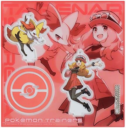 Amazon Co Jp ポケモンセンターオリジナル アクリルスタンドキーホルダー Pokemon Trainers セレナ テールナー ホビー 通販