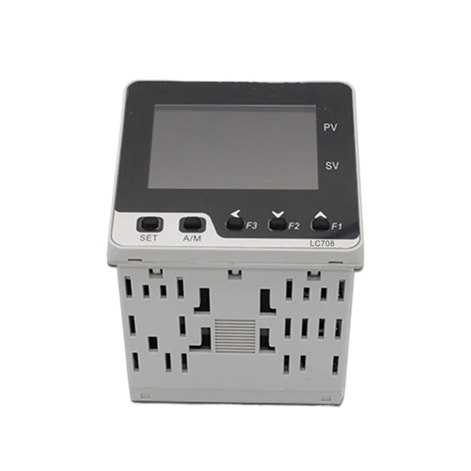 Controlador de temperatura digital PID con pantalla LCD y entrada TC/RTD 72 x mm, temporizador, SSR, relé, salida 4-20 mA 0-10 V(Relay Output 2alarms)