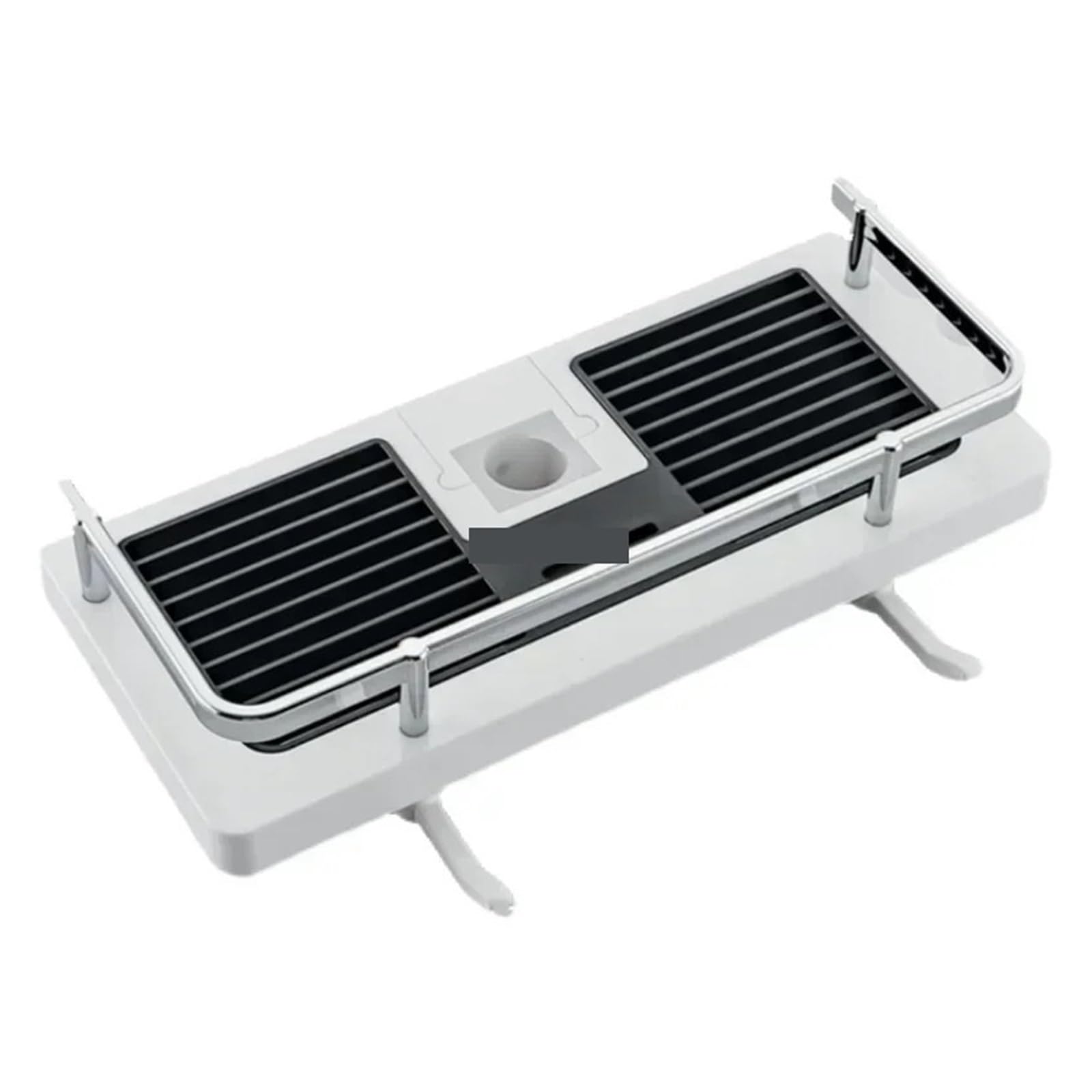 WCLADIEN Shower Organizer Storage Rack Organizer No Drilling Lifting Rod Head Holder Gel Shampoo Tray Pole Shelves Shower
