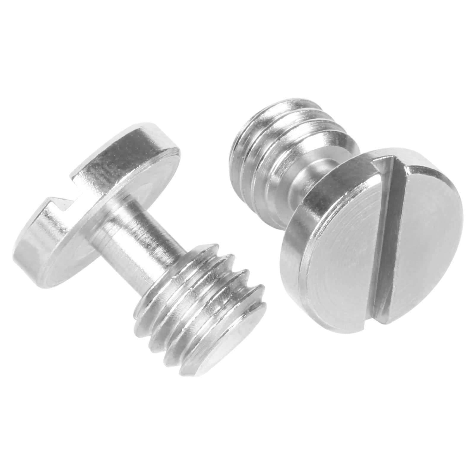 Lot De 6 Adaptateurs Vis 3/8 Avec D-Ring Pour Trépied Appareil Photo, Flash, Rotule - Alliage Aluminium Et Acier Inox