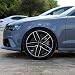 Carbonado LLANTA para Audi RS6C 20 Pulgadas Negro