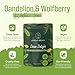 Dandelion Wolfberry Tea – Liver Cleanse, Detox & Repair, Kidney Detox – 100% Natural, Non-GMO, Premium Dandelion Root & Wolfberry Blend – 150 g (25 Tea Bags)