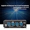 Yeruvce USB Dual Mixed Output Phantom Power Supply Audio Interface Metal for Condenser Microphones Music Recording Equipment #1