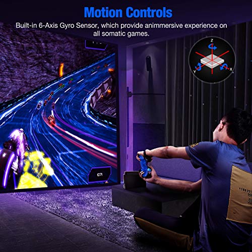 BEBONCOOL Switch Controller for Nintendo Switch, Wireless Switch Pro Controller, Switch Remote Game Gamepad Switch Joypad with Bluetooth - Thumbnail 5