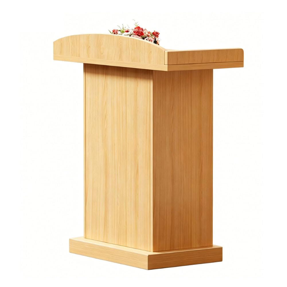 HGTRH Podium, Lectern Wooden Podium Lectern Podium Stand Church Podium Classroom Podium Host Stand Restaurant Wood