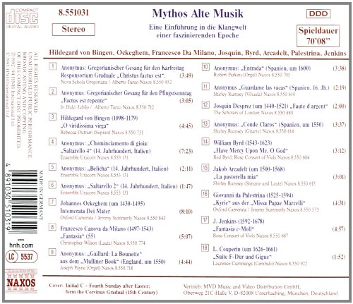 Mythos alte musik