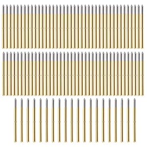 100 Stks P125-B Test Probe Messing Pogo Pins 2.0mm Lente Test Hoek Naald Head Pins Test Probes voor Gids Pins En…
