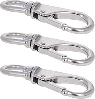 Vista 6 de MroMax - Gancho para ojos, mosquetón de acero inoxidable 304