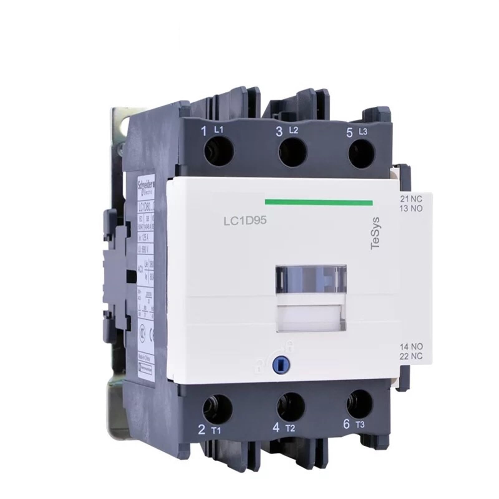 HUUOQIWY ElectricD 3-ploe Contactors-Motor Control Category AC-3 LC1D95*7C AC24V-380V 95A 50/60HZ 1Pcs(Lc1d95q7c 380v 400v)