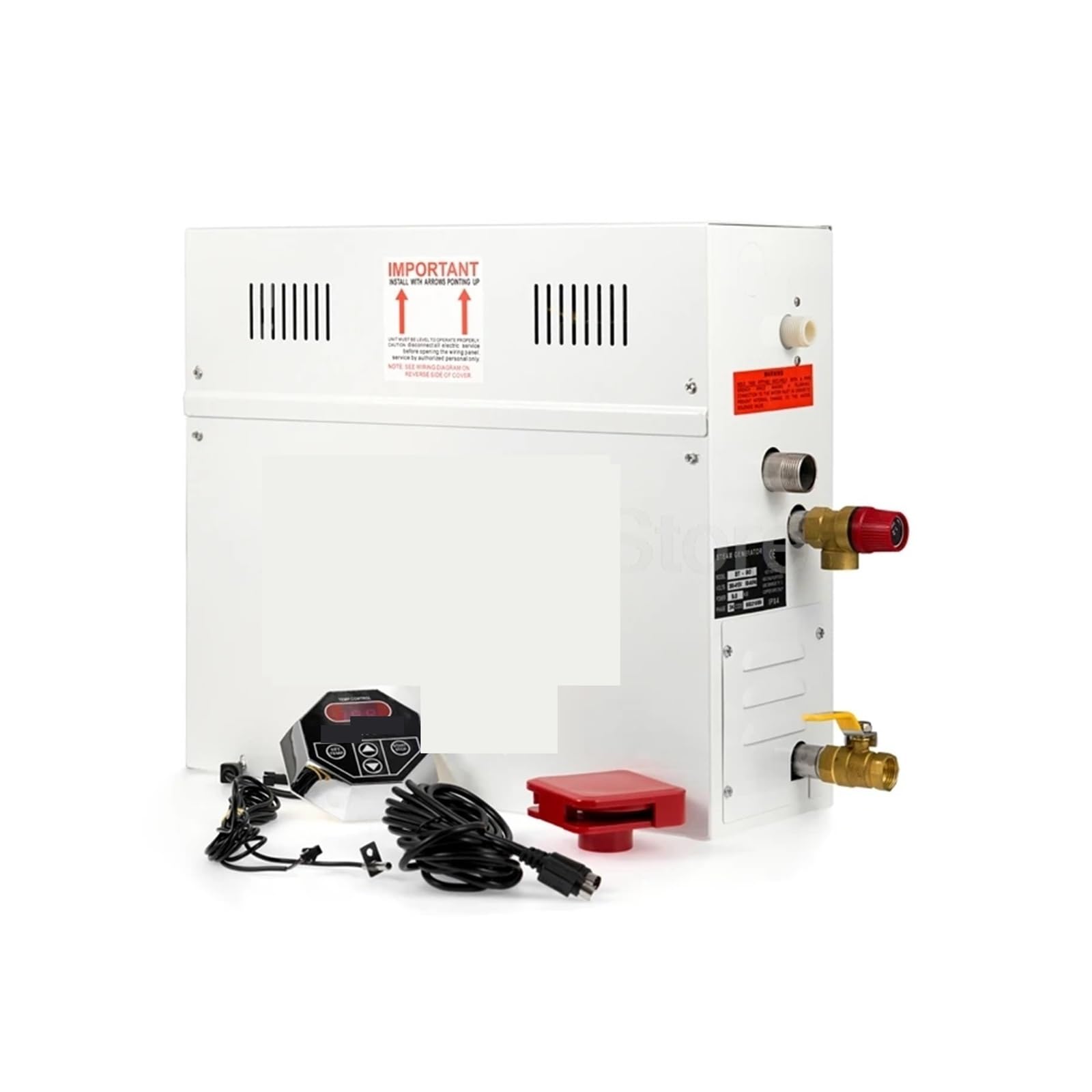 Sauna parowa, Generator Pary ST45 4,5 KW Do Prysznica, Domowy Parownik, Wyposażenie Sauny, Sauna, Prysznic Parowy SPA Z Cyfrowym Sterownikiem do codziennego domowego SPA(ST45 4.5KW 380V)