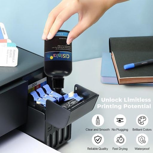 Vista 7 de Photo Blue - Botella de tinta de repuesto de 3.4 fl oz compatible con PGI-280 CLI-281 XL PIXMA TS9120 TS8120 TS8220