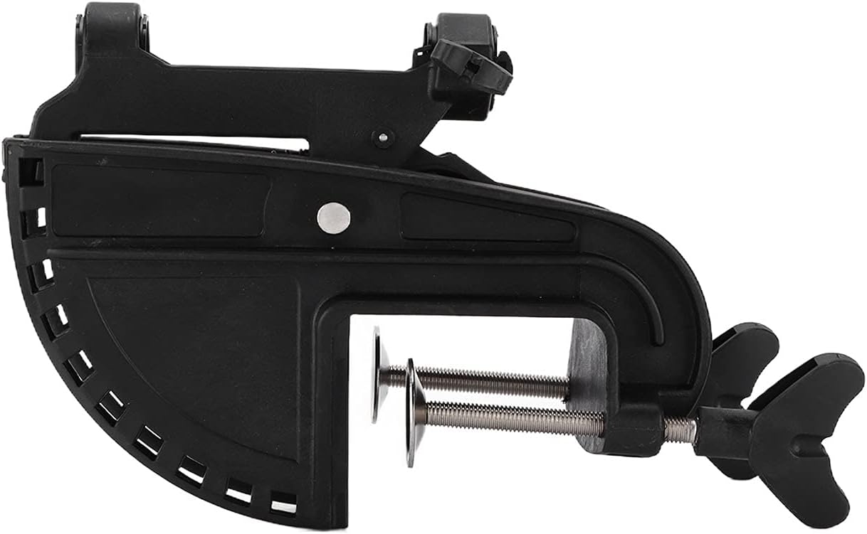 12V Electric Motor Thruster Bracket for Inflatable Boat Kayak, Plastic Suspension Holder, 90 Degree Rotation