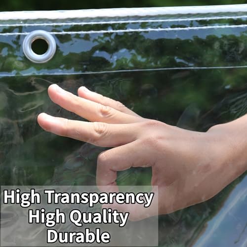 Lona de barco multiusos exterior transparente para camping y terrazas 3