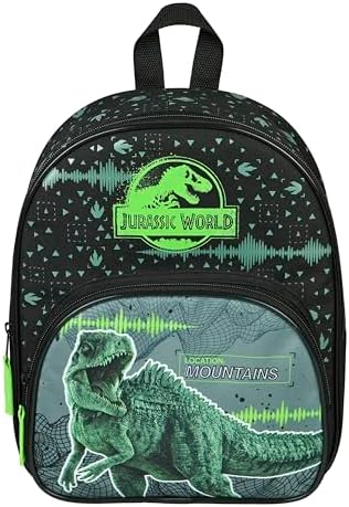 Undercover - kinderrugzak Jurassic World - met voorvak - voor kleuterschool, vrije tijd en reizen - duurzaam en praktisch - voor kinderen vanaf 4 jaar
