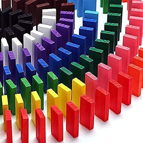 Bestie toys Wooden Creative Domino Block Educational Buliding Game 120 pcs Imported 12 Color (B0CZF1HC25) Amazon Price History, Amazon Price Tracker