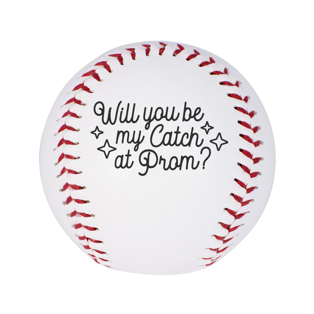 TeesAndTankYou Will You Be My Catch at Prom Baseball – Fun Promposal Gift for Baseball Players and Fans