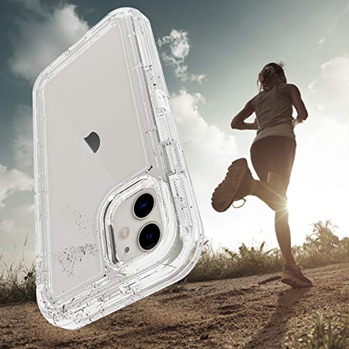 Anloes Case For Iphone 11 6.1 Inch, Defender Phone Case Heavy Duty Shockproof Rugged Protective, 3 In 1 Bumper Cover For Iphone 11 Clear (Iphone 11-Clear) #TOP5