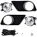 Remarkable Power DG604-C - 2011-14 Charger Chrome Black Bezel Fog Light Kits