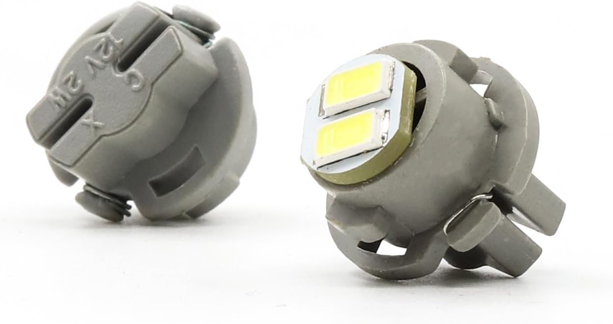T6.5 led bulbs, Gauge Cluster Led Lights Instrument Cluster Bulbs Led Dash Lights Bulbs 10pcs 2SMD Panel Lights for Car Interior Gauge Cluster Accessories