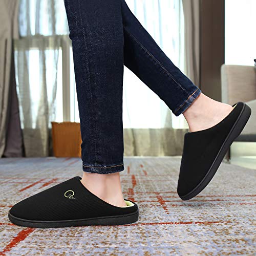 Ciabatte Casa Invernali Uomo Pantofole Memory Foam...