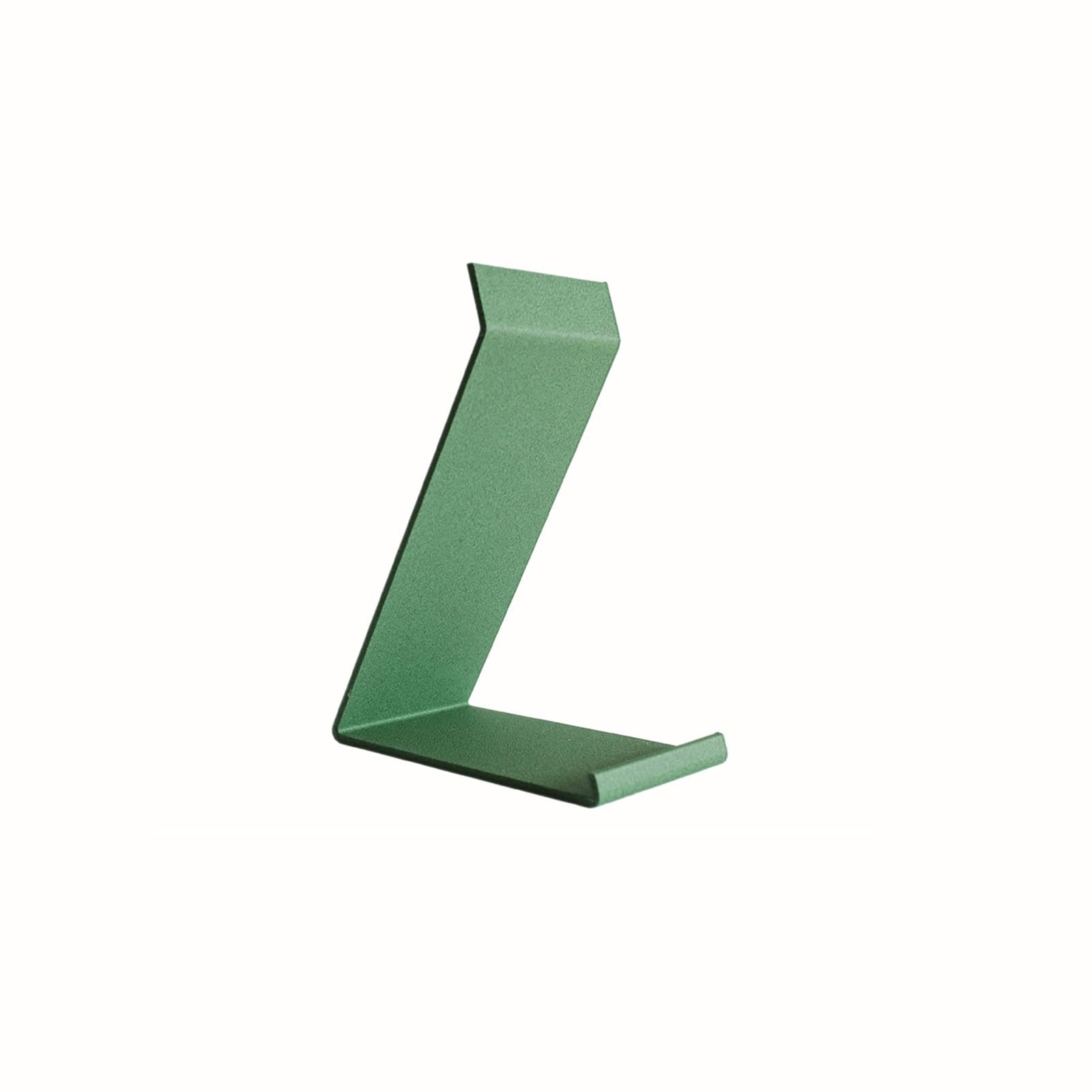 Supporto Vinili da Tavolo a Z Porta Dischi Multifunzione. | Porta Dischi in Plastica con Gommini Antiscivolo Organizer Multifunzione Musica.(Green)