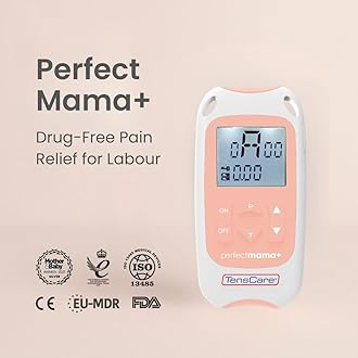 TensCare Perfect Mama+ - Drug Free Pain Relief for Labour with Contraction Timer