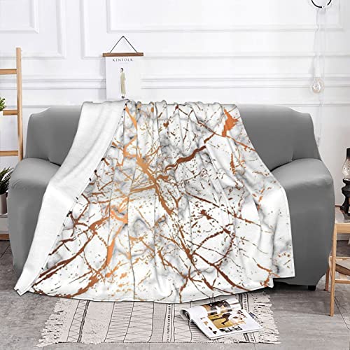 Couverture marbre en flanelle pour cocooning sur canapé et lit - 3