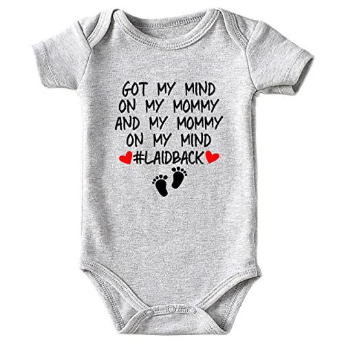 Image of shlrzy Mess with Grandpa Baby Boy Clothes Unisex Funny Baby Bodysuits Girl