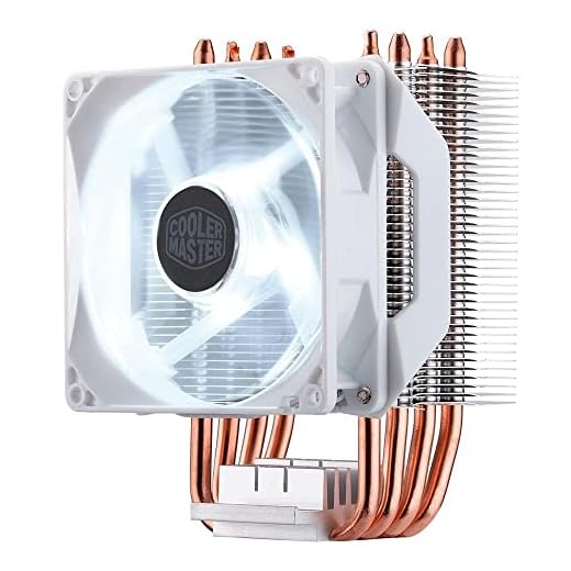 COOLER PARA PROCESSADOR HYPER H410R WHITE EDITION - RR-H41W-20PW-R1 - COOLER MASTER