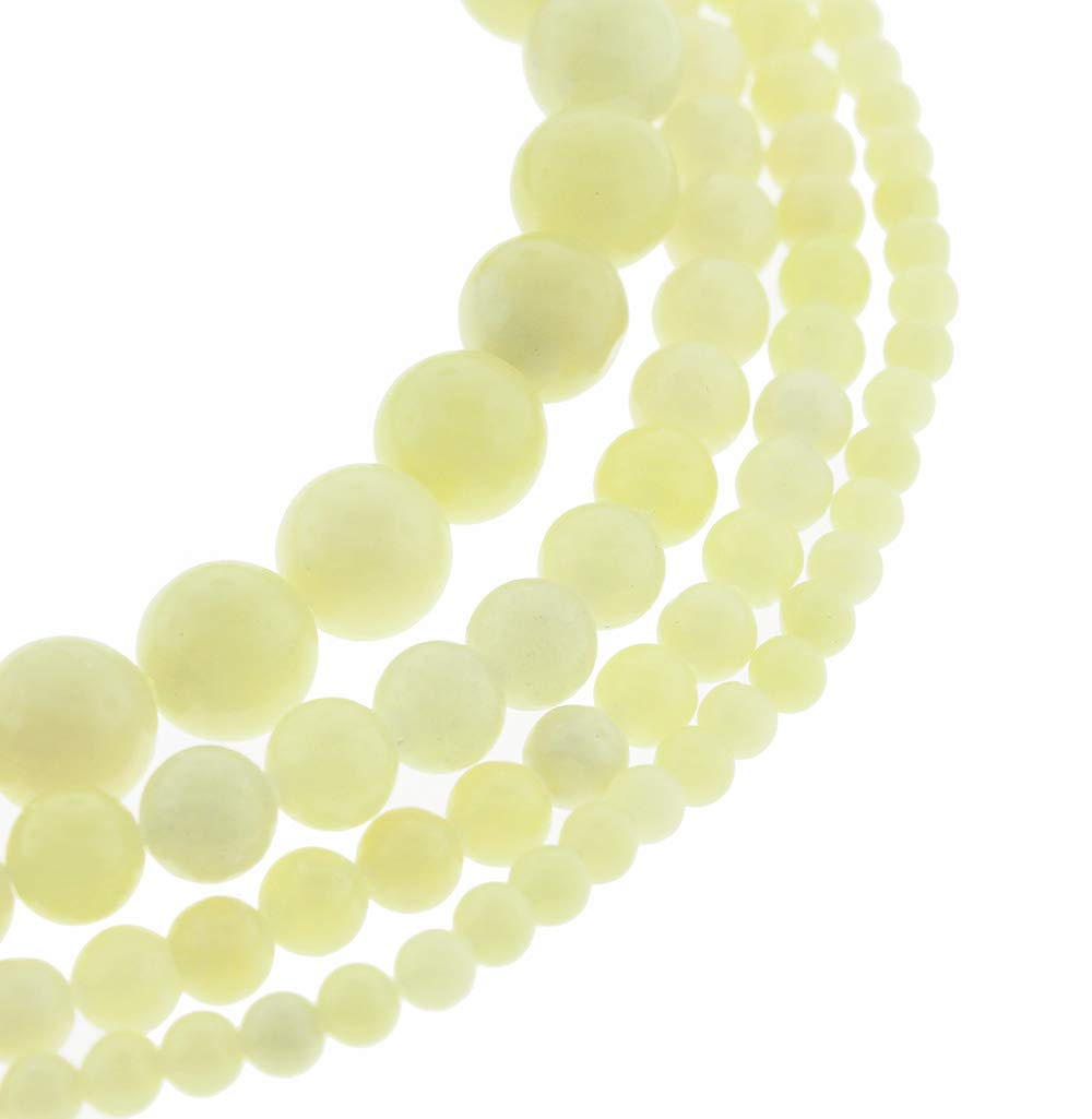 Las Mejores Ofertas En Tamaño De 6 Amarillo 6.9 Mm Cuentas Para Hacer Joyas | EBay