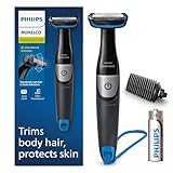 Philips Norelco Bodygroom Series 1100, BG1026/60, Showerproof Body Hair Trimmer and Groomer for Men