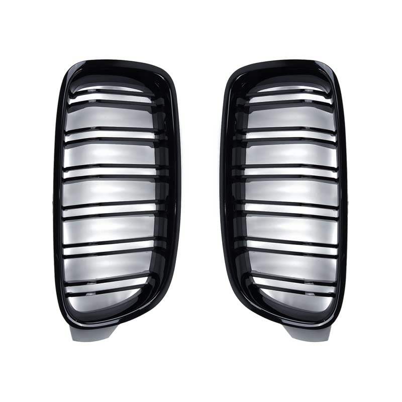 Rejilla delantera BMW F30 F31 F35 de doble listón estilo de coche 2012-2018 3