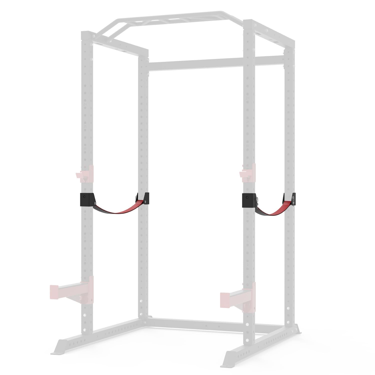 Train Hard® Frei kombinierbare Power Rack Multipresse Kraftstation Smith Maschine mit Hantelbank, Beinpresse, Klimmzug, Latzug, Dip Bar, Rudern, Langhantel und Zubehör Modell 2024
