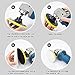 SI FANG 2 Pack 6 Inch Hook and Loop Backing Pads with M14 Thread Drill Adapter, Car Orbital Sander Polisher Buffer Backing Plate, Polishing Buffing Tool for Sanding Discs/Wool Sponge Pad