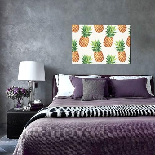 Toile murale moderne ananas rompre la monotonie des murs de cuisine - 3