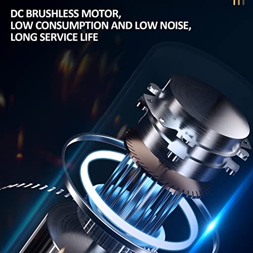 Bladeless Tower Fan, 1400W Space Heater & 40W Cooler Fan Combo With Remote, 80°Oscillation, 8 Speeds And 3 Heating Modes, 9H Timer, Led Display, Fast Safety Heat And Quiet For Bedroom, Kitchen, Office #TOP5