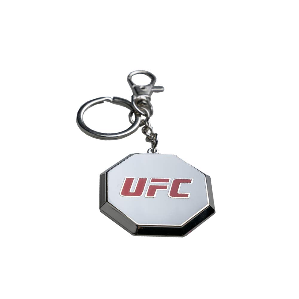 PSG UFC Keychain Zamac Primary Logo Red & Black, Small