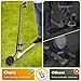 Striping Line Painting Wand, Striping Spray Paint Wand for Line Paint Stripe Ground, Industrial Wheel Painting Stick for Sports Fields Utility Marking, Work with Inverted Striping Paint (T-Tip Nozzle)