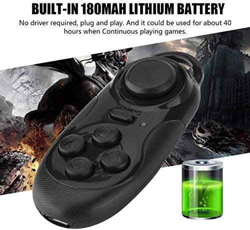 Eboxer Mini Portable Multi-functional Wireless Bluetooth 3.0 Gamepad Selfie Remote Controller Phone Shutter for Gear VR Glasses Tablet PC TV IOS Android Systems