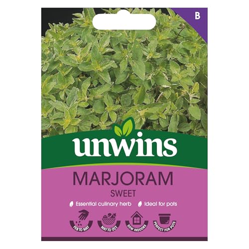 Unwins Herb Marjoram Sweet Seeds
