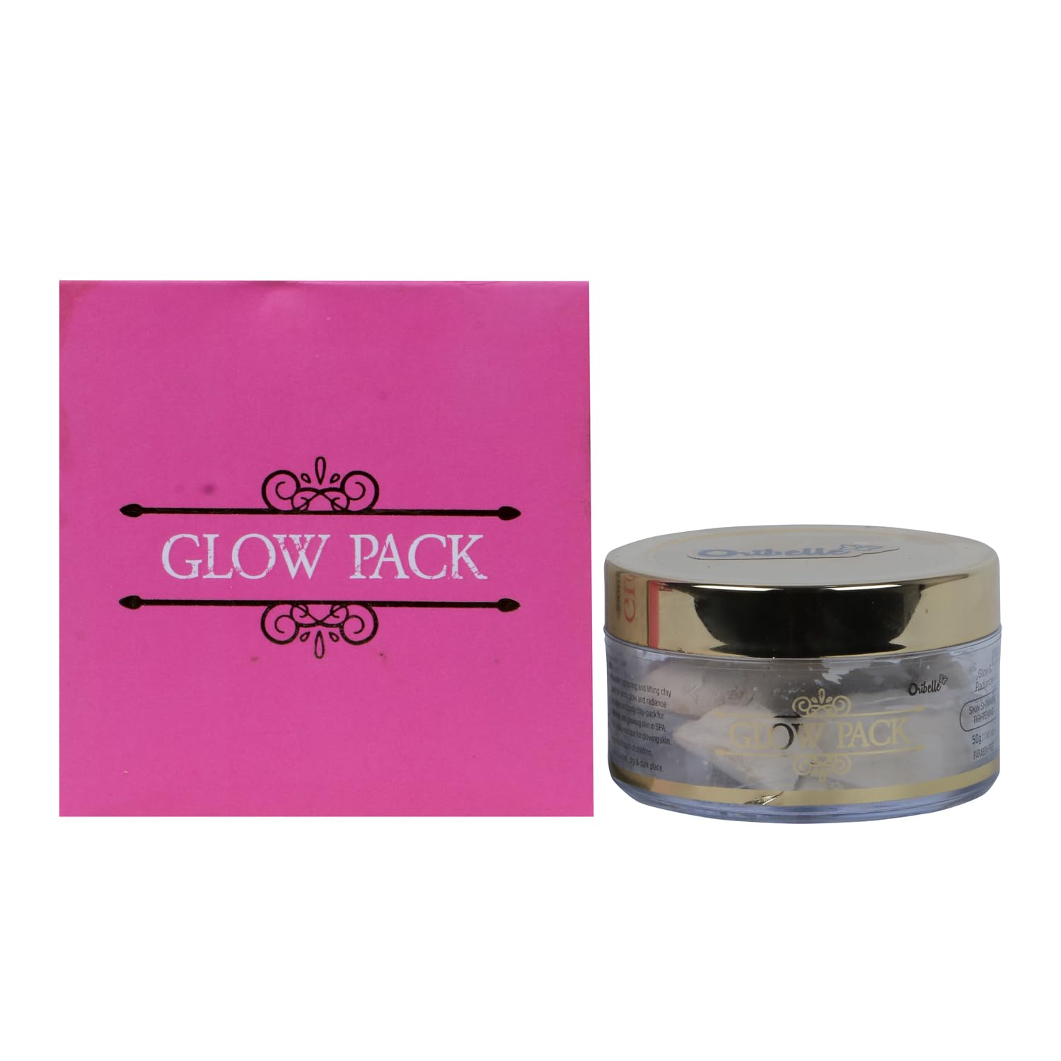Oribelle Face Pack For Women Skin Shining & Tightening Glow Face Pack 50g